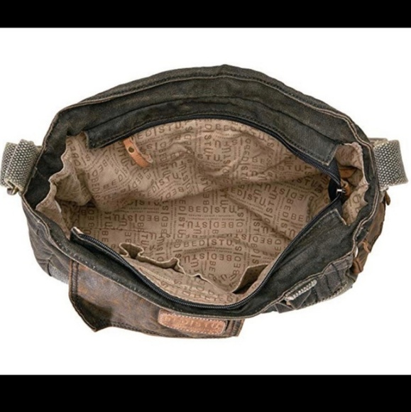 NWT BED STU Trapper John Messenger Bag - Picture 3 of 8
